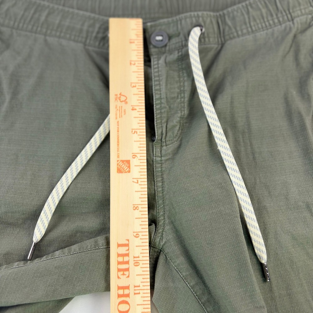 Vuori Olive Green Climber Pants with Drawstring Waist - Picture 8 of 9